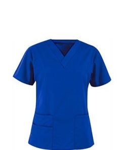 Bravo Top v neck 3 with 1 pencil pocket bravo half sleeve unisex